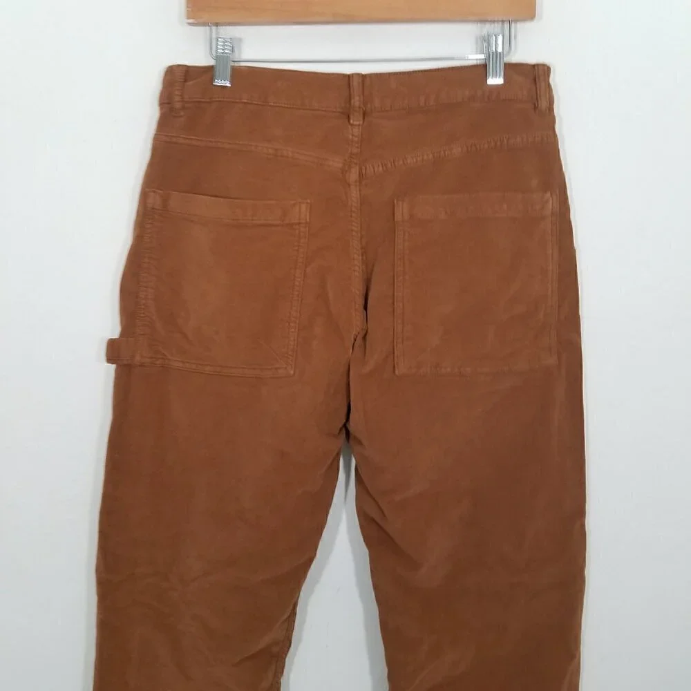 Free People Corduroy Button Fly Pants Size 10
